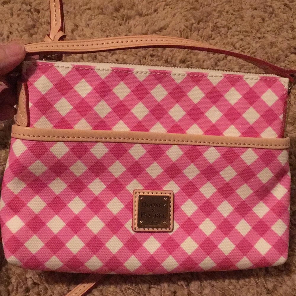 NWT DOONEY & BOURKE crossbody purse bag gingham - Picture 2 of 8